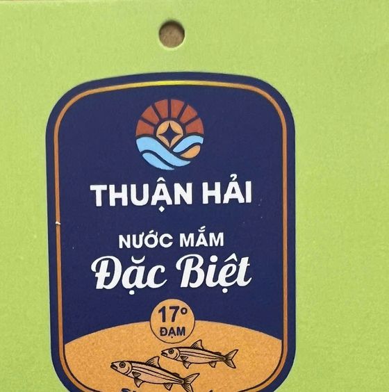 Nhãn nước mắm Đặc Biệt 17 độ đạm