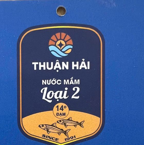 Nhãn nước mắm Loại 2 14 độ đạm