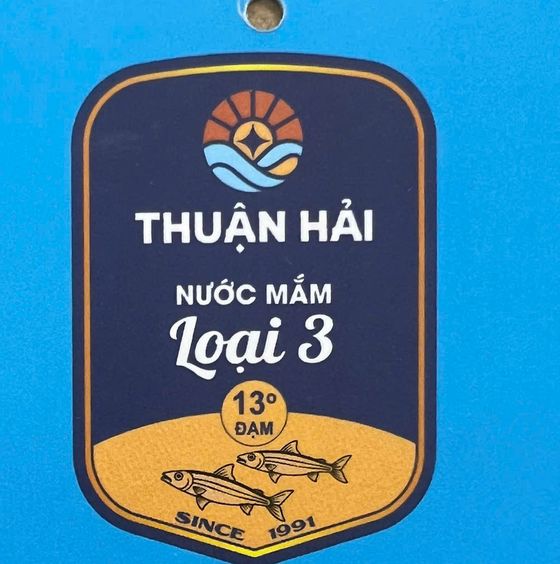 Nhãn nước mắm Loại 3 13 độ đạm